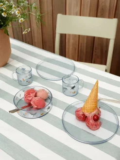 Siva Printed Tableware Set, sea creature/sandy fra<Liewood Discount