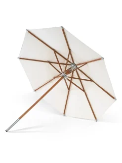 Skagerak Atlantis parasol Ø330, Golden Yellow Stripes fra<Fritz Hansen Best