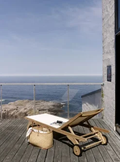 Skagerak Columbus Liggestol, hvid fra<Fritz Hansen Outlet