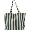 Skagerak Drachmann Jubilæums Tote Bag, light apricot/dark green fra<Fritz Hansen Online