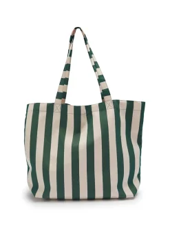 Skagerak Drachmann Jubilæums Tote Bag, light apricot/dark green fra<Fritz Hansen Online