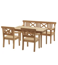 Skagerak Drachmann Sæt i Teak fra<Fritz Hansen Online