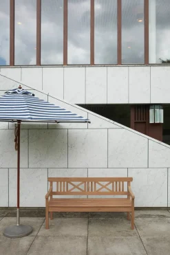 Skagerak Messina Parasol Ø270, Dark Blue Stripes fra<Fritz Hansen Sale