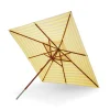 Skagerak Messina Parasol 300, Lemon/Sand Stripes fra<Fritz Hansen Hot