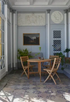 Skagerak Selandia Sæt, 4 armstole og bord 147 fra<Fritz Hansen Sale