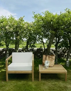 Skagerak Virkelyst Bord, kvadratisk fra<Fritz Hansen Sale