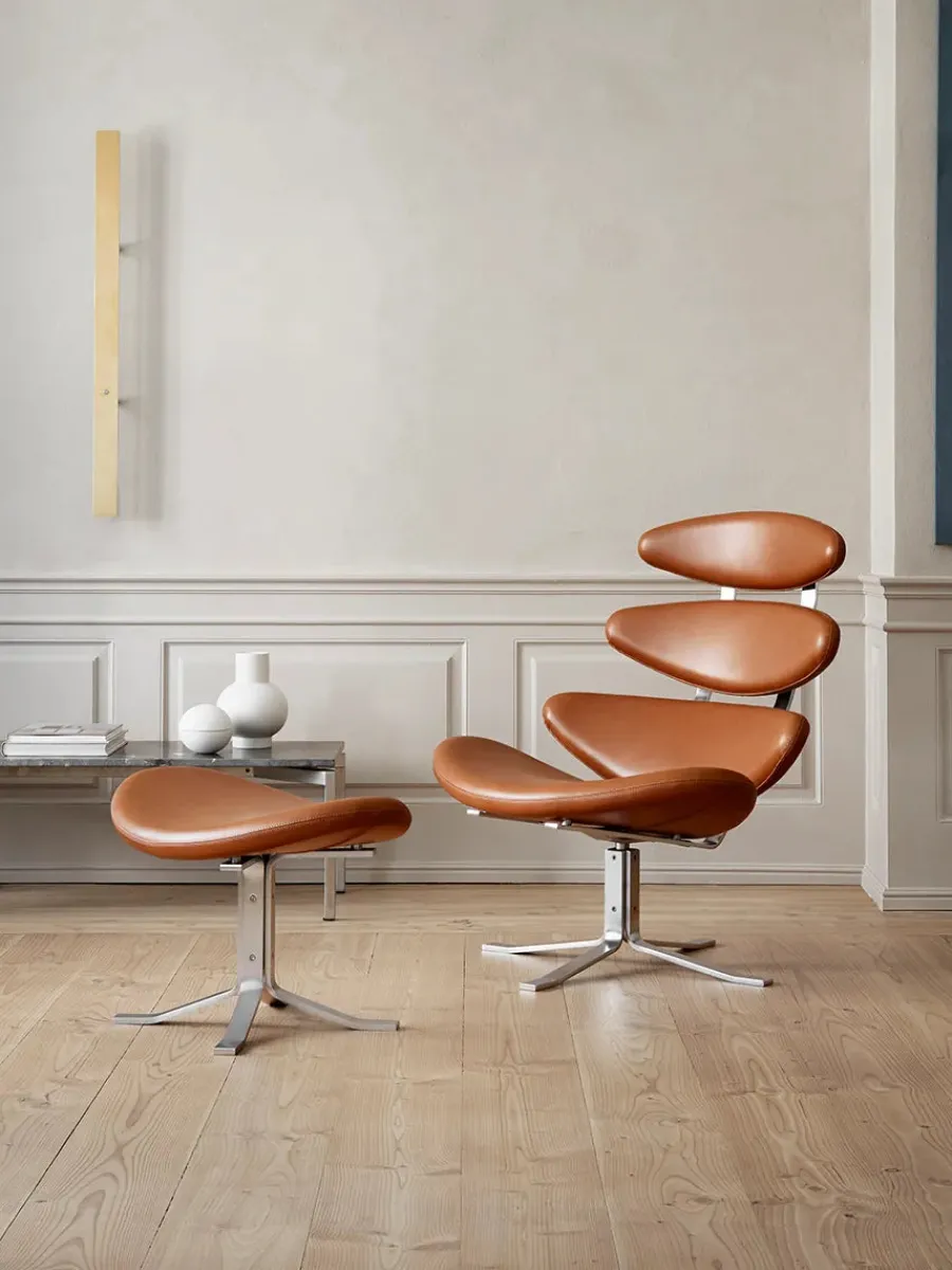 Skammel EJ 5-F til Corona stolen<Fredericia Furniture Online