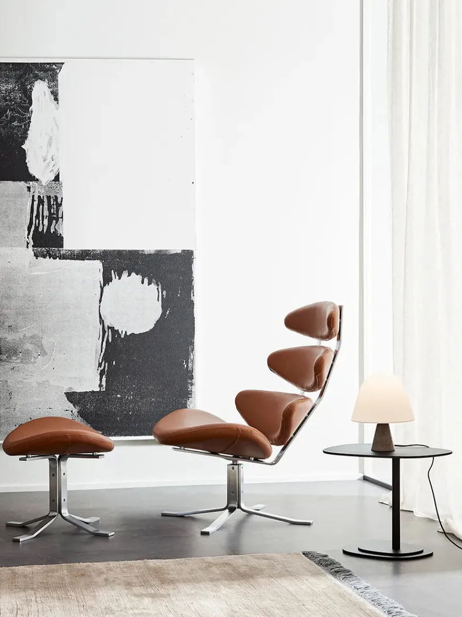 Skammel EJ 5-F til Corona stolen<Fredericia Furniture Online