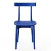 Skinny wooden chair, ash/blue fra<Nine New