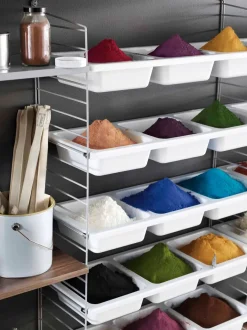 Skålhylde fra String<String Furniture