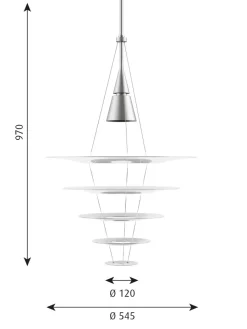 Skærme til Enigma 545 fra<Louis Poulsen Sale