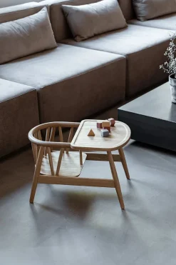 Smilla Toddler Stol, sortlakeret eg fra<Oaklings New