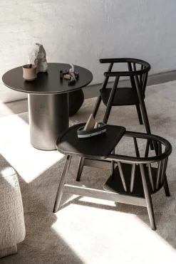 Smilla Toddler Stol, sortlakeret eg fra<Oaklings New