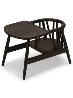 Smilla Toddler Stol, sortlakeret eg fra<Oaklings New