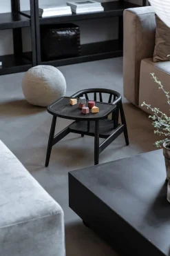 Smilla Toddler Stol, sortlakeret eg fra<Oaklings New