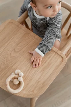 Smilla Toddler Stol, sortlakeret eg fra<Oaklings New