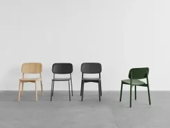 Soft Edge spisestol, stålben fra<HAY Discount