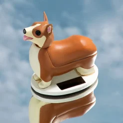 Solar Corgi fra<Kikkerland Discount