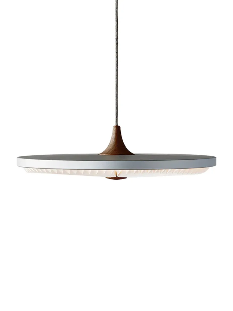 Soleil pendel medium, røget eg, papir skærm fra<Le Klint Sale