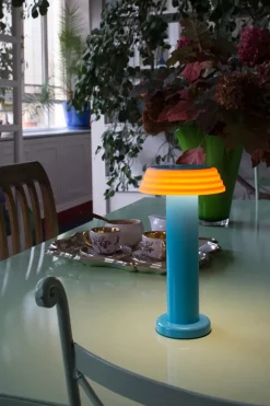 Light Portable Lamp PL1, red/yellow<SOWDEN Clearance