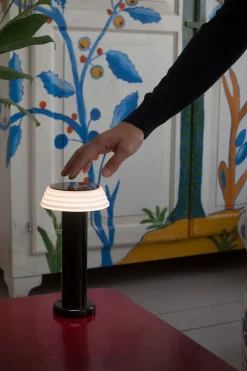 Light Portable Lamp PL1, black/white<SOWDEN Outlet