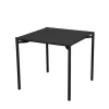 Special Edition Bliss Dining Table 81x81 cm, black fra<Cane-line Best