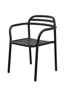 Special Edition Bliss m/armlæn havestol, black fra<Cane-line Outlet