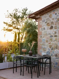 Special Edition Bliss m/armlæn havestol, black fra<Cane-line Outlet