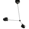 Spider Big Wall Lamp w/3 Fixed Arms af Serge Mouille<Editions Serge Mouille New
