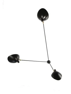 Spider Big Wall Lamp w/3 Fixed Arms af Serge Mouille<Editions Serge Mouille New