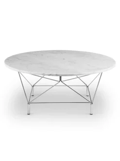 Spider Sofabord Ø 105 cm, krom stel fra<Eilersen New