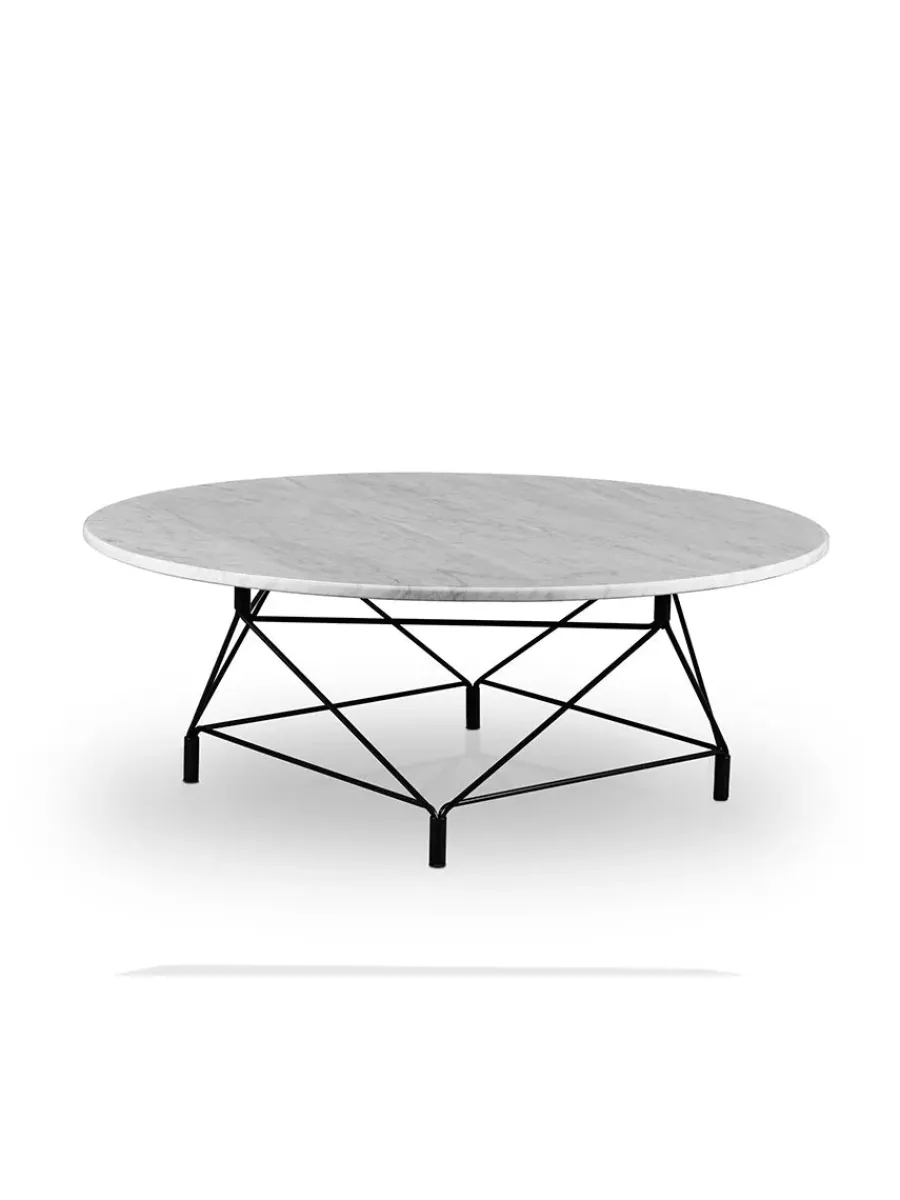 Spider Sofabord Ø 105 cm, sort stel fra<Eilersen Online