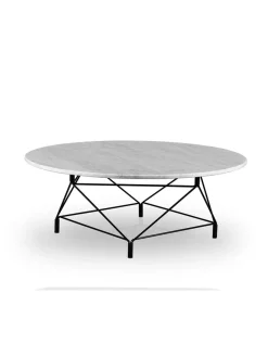 Spider Sofabord Ø 105 cm, sort stel fra<Eilersen Online