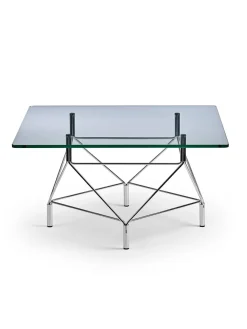 Spider Sofabord 80 x 80 cm, krom stel fra<Eilersen Clearance