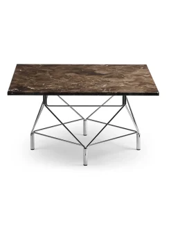 Spider Sofabord 80 x 80 cm, krom stel fra<Eilersen Clearance