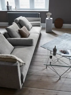 Spider Sofabord 80 x 80 cm, sort stel fra<Eilersen Hot