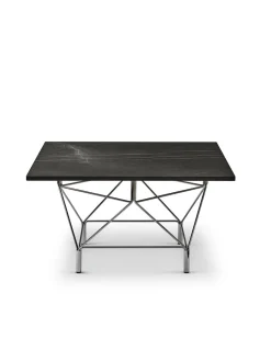 Spider Sofabord 80 x 80 cm, sort stel fra<Eilersen Hot