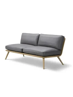 Spine Lounge Sofa, 2 pers. fra<Fredericia Furniture Outlet