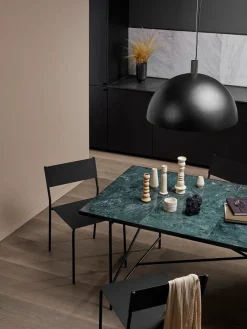 Spisebord 230, grøn marmor fra HANDVÄRK<Handvärk Hot