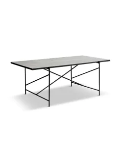 Spisebord 185, sort marmor fra HANDVÄRK<Handvärk Outlet