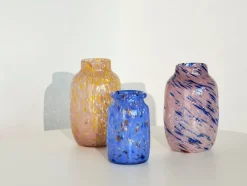 Splash Vase, Roll neck blue fra<HAY Discount