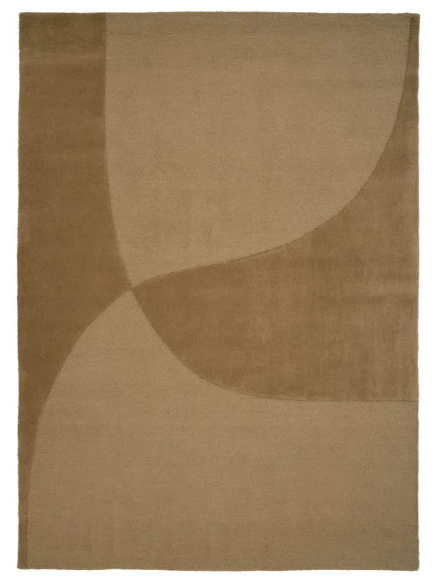 Split Plains Tæppe, White fra<Linie Design New