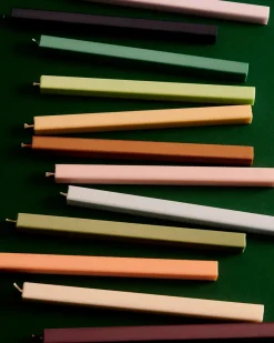 Square Candle 4 Stk., fresh fra<HAY Discount