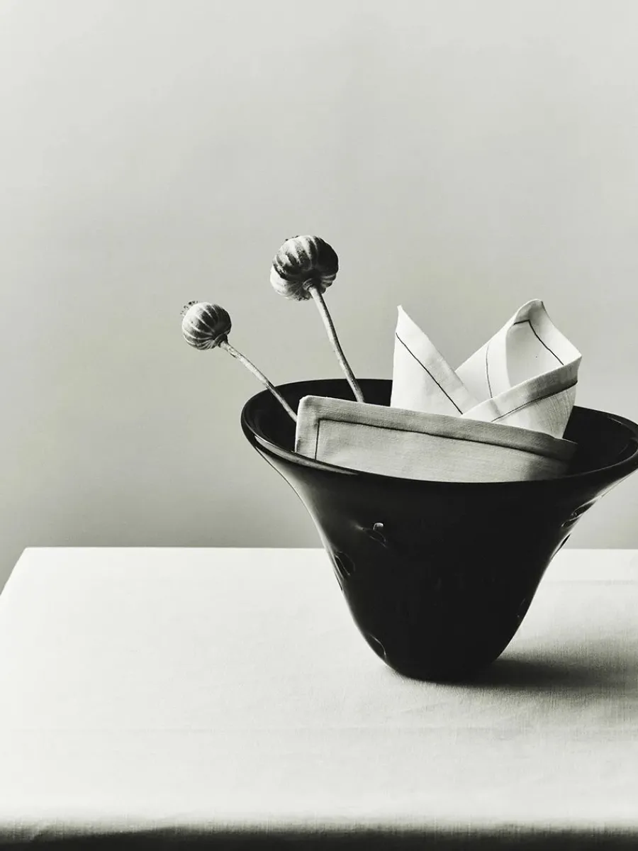 S.R. Vintage Bowl Deco Black fra<Louise Roe Discount