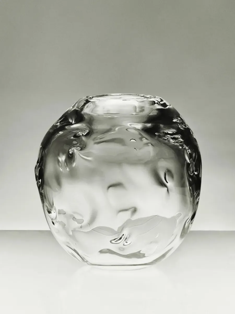 S.R. Vintage Vase Deco Clear fra<Louise Roe New