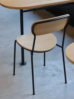 Stack Dining Chair, natural oak fra<Stellar Works Clearance