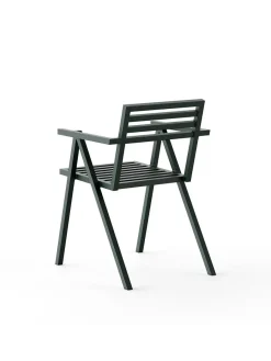 Stacking Arm Chair, grøn fra 19 Outdoors<Nine Clearance