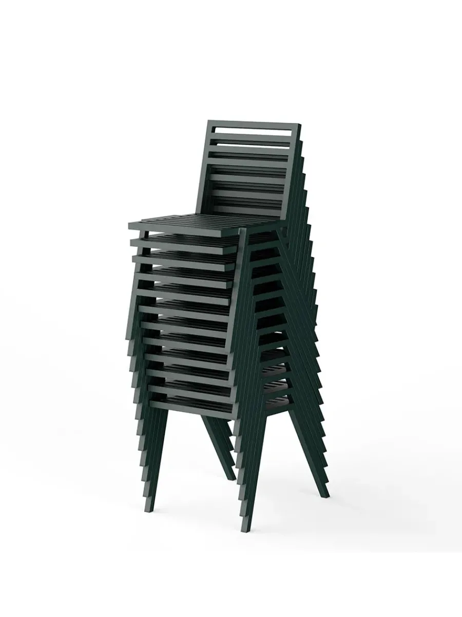 Stacking Chair, grøn fra 19 Outdoors<Nine Outlet