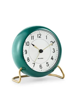 Station Bordur, bordeaux af Arne Jacobsen<Arne Jacobsen Clocks Best