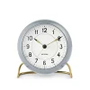 Station Bordur, grå af Arne Jacobsen<Arne Jacobsen Clocks Outlet